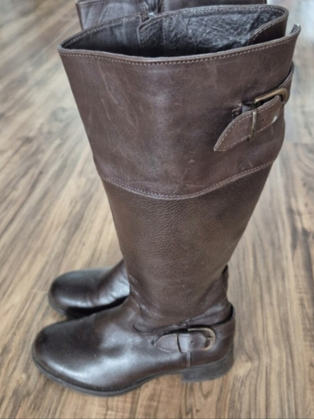 Aldo Leather Riding Boots Womens Size 6